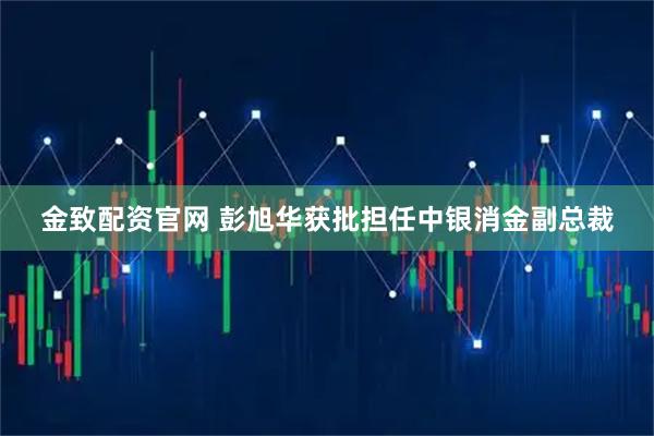 金致配资官网 彭旭华获批担任中银消金副总裁
